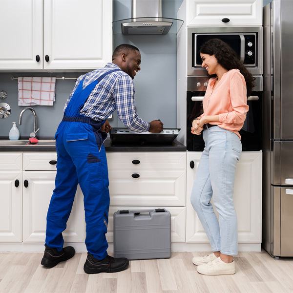 what kind of warranty do you offer on your cooktop repair services in Franklin New Jersey